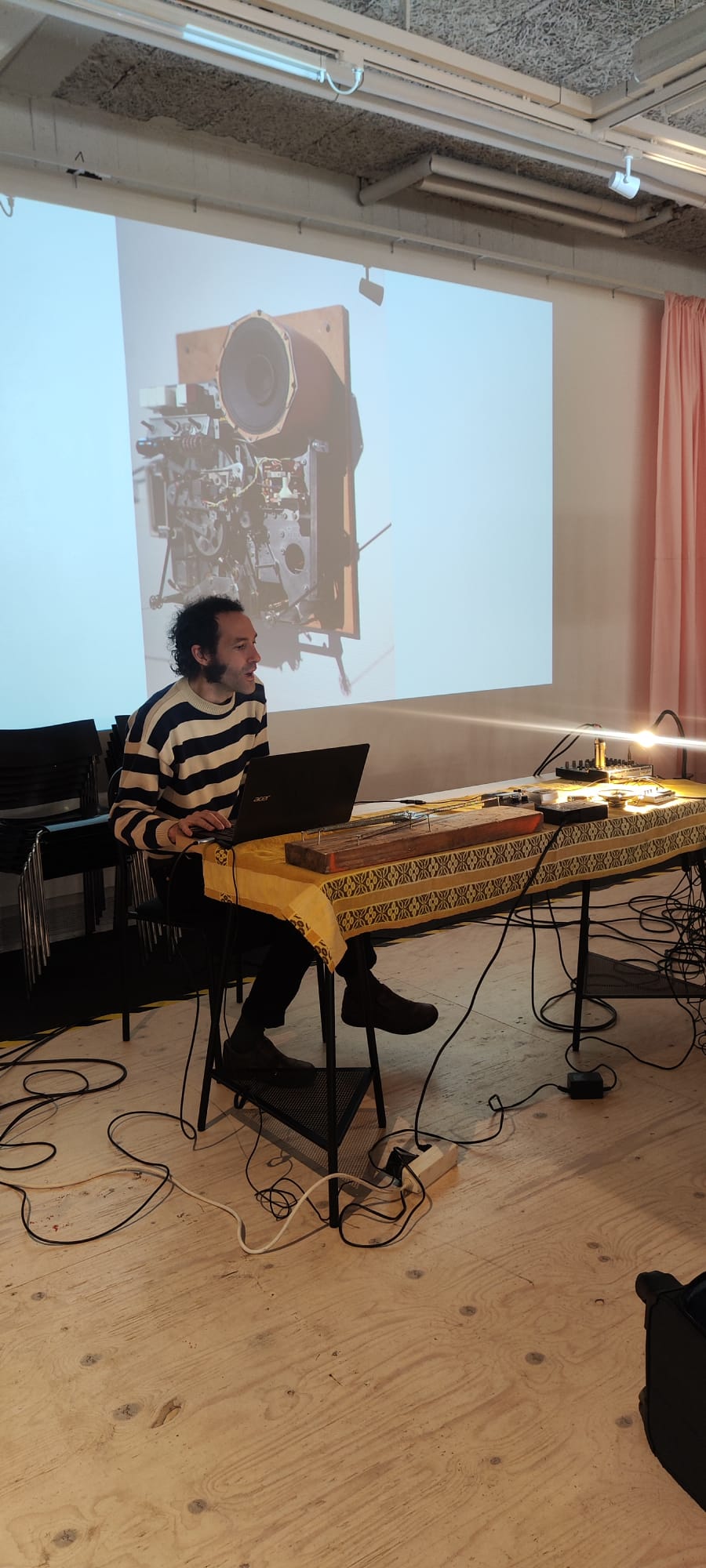 Antonio Fryk visar sin ljudkonst på Studio Funk våren 2025
